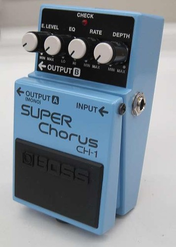 Boss pedale effetto - boss, super