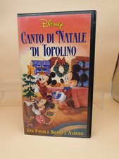 Canto Di Natale Di Topolino vhs Videocassetta Walt Disney I Classici