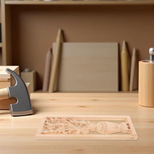 Tavolino intagliato legno - tavolino,