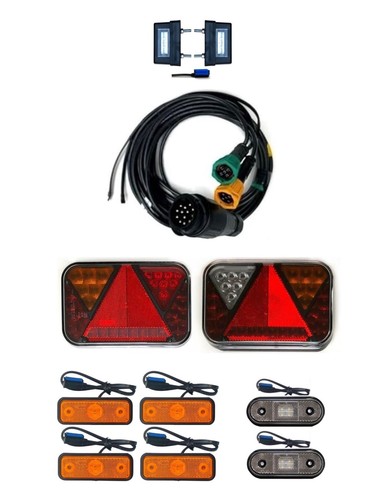 Led luci rimorchio set - led,