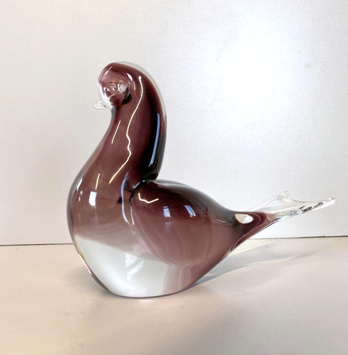 Sculpture bird glass submerged - sculpture,