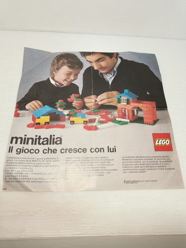Depliant lego minitalia anni - depliant,