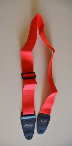 Stagg tracolla nylon - nylon, rossa