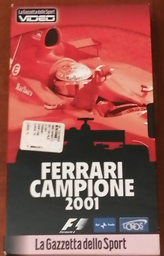 Vhs ferrari campione 2001 - campione, la