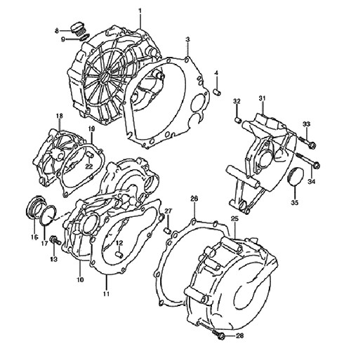 Suzuki gsx 1000 2001 2006 - 1000, 2001-2006