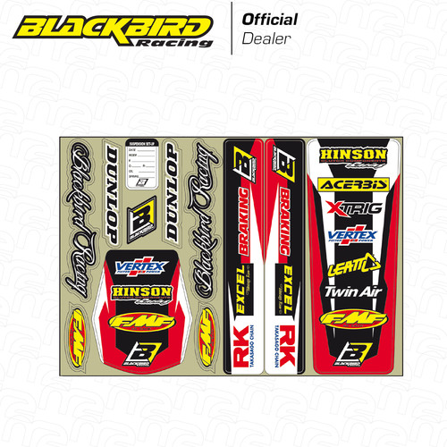 Kit adesivi grafiche emblemi - kit,