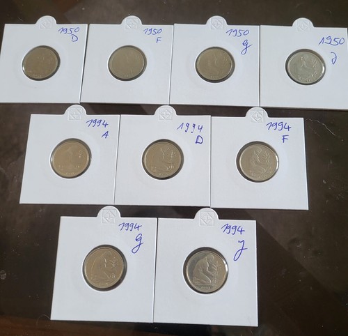 Rfg pfennig 1950 - 1950, fino