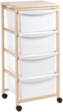 Carrello Multiuso in Legno Di