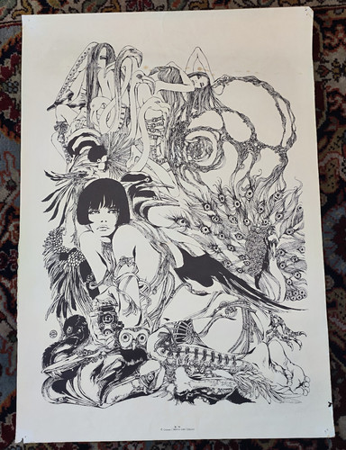 Litografia crepax valentina n - litografia,