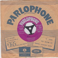 THE BEATLES - YELLOW SUBMARINE/ELEONOR RIGBY --  - GREEK 45'' VG