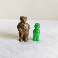 Vintage Colorato Plastica Orso