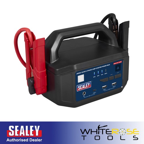 Sealey 2500a 24v - 12/24v, litio