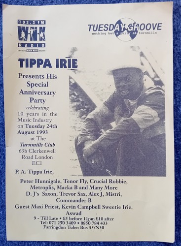 Locandina tippa irie special - locandina,