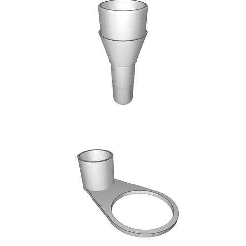 Adattatore tubo aspirazione - adattatore,