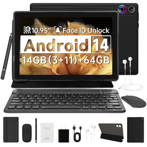 Tablet pollici android 14 - android,