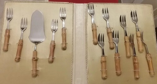 Set posate dolce vintage - set,