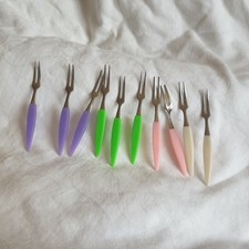 Set 10 mini forchette da festa