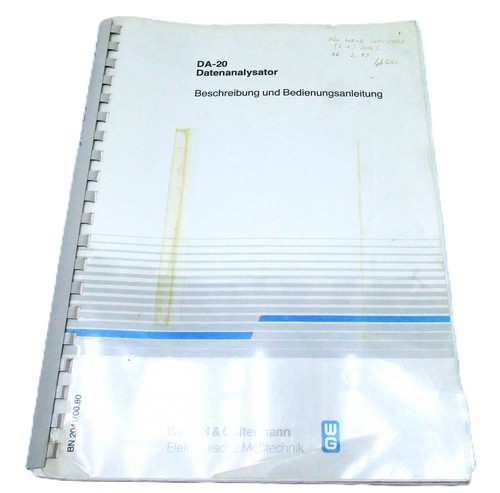 Wandel goltermann da 20 - wandel,