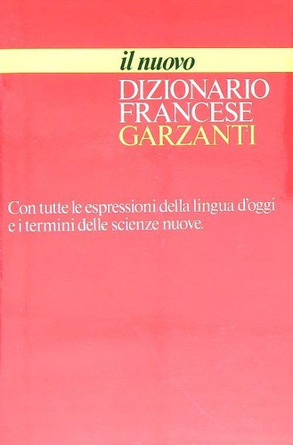 Nuovo dizionario francese - nuovo,