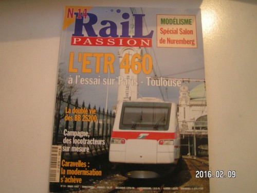 Rail passion 14 - passion, l'etr