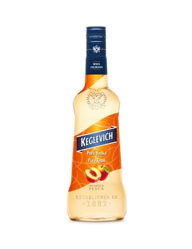 Vodka pesca keglevich 100cl - vodka,