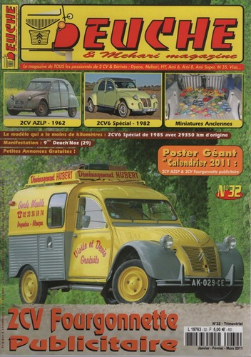 Deuche mehari magazine 32 - &,