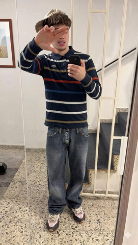 Polo vintage lacoste - lacoste, manica