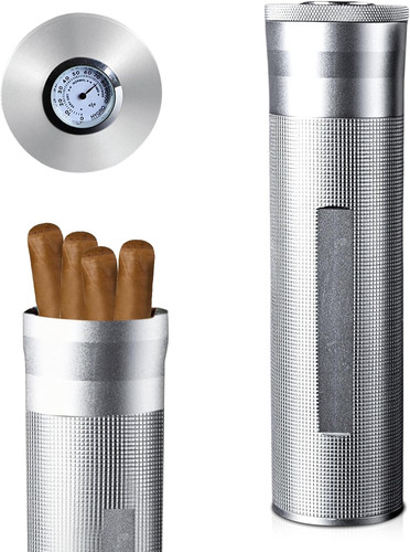 Humidor per sigari acciaio - sigari, in
