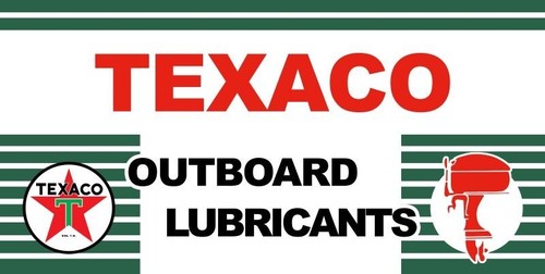 Texaco outboard boat engine - texaco,
