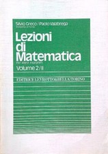 LEZIONI DI MATEMATICA VOL. 2