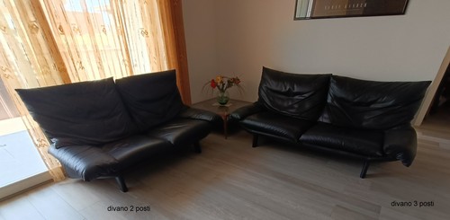 Divano salotto pelle - divano,