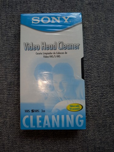 Sony video head cleaner - sony,