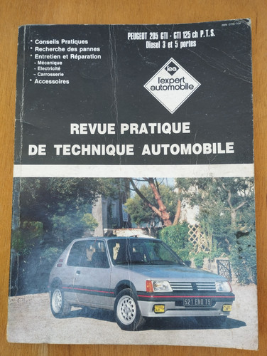 Revue technique 205 gti - revue,