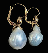 Orecchini di perle barocche in