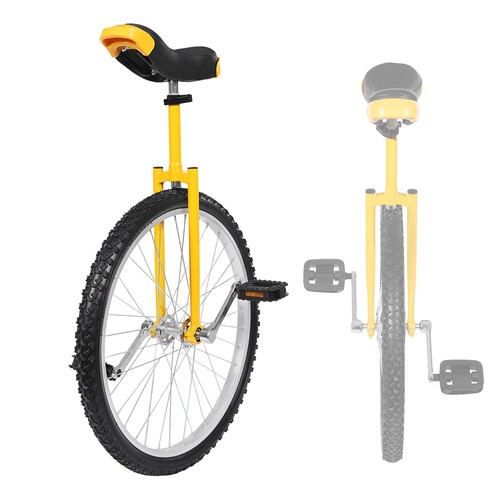Inch unicycle for fitness - 24-inch,
