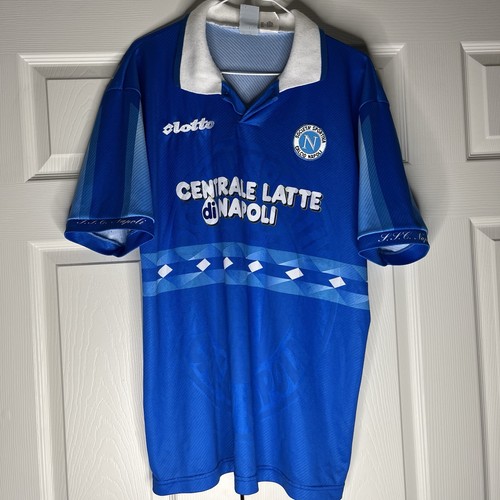 1996 napoli home shirt - napoli,