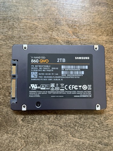 Samsung 76q2t0 2tb 860 qvo - samsung,