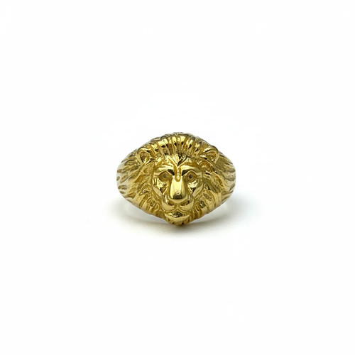 Anello leone small argento - small, in