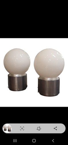 Coppia grandi lampada - lampada, anni