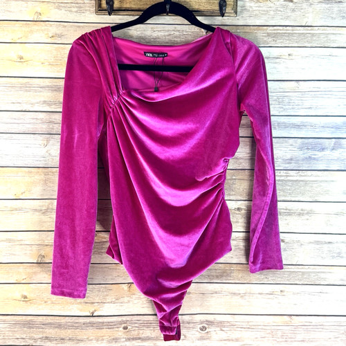 Body donna zara rosa magenta - zara,