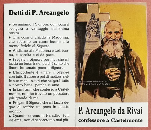 Santino holy card libretto - holy, a