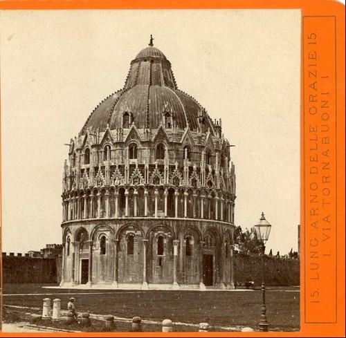 Giacomo brogi battistero pisa - giacomo,