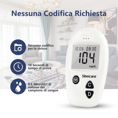 Sinocare misuratore glicemia - sinocare,