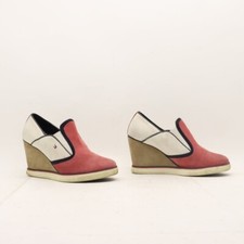 TOMMY HILFIGER Decolletè Usate Numero EU 40 (Cod.CS1340) in Tela e Camoscio