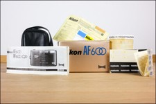 NIKON AF600 QD CASE - ORIGINAL - BOX - MANUAL - STICKERS - COMPLETE