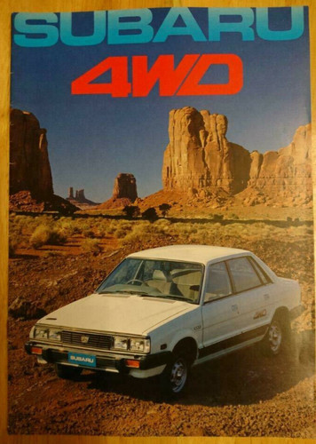 Brochure subaru 4x4 1981 - subaru,