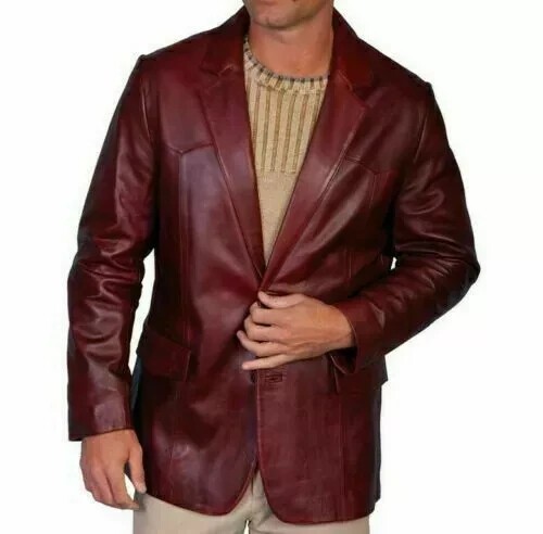 Blazer uomo vera pelle - , di