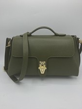 Borsa Donna a Mano In Vera Pelle Con Tracolla Regolabile Made In Italy 