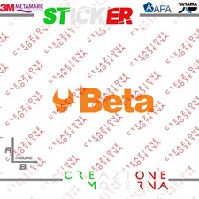 Adesivo sticker logo beta - adesivo,