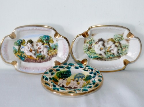 Set antichi posacenere - set, 3